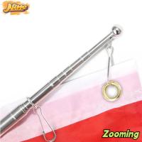 ราคา ซูม เสาธงยืดไสลด์2ชิ้น,1/1.6เมตรสแตนเลสขยายเสาธง,ฟองน้ําจับไกด์นําเที่ยวแบนเนอร์การสอนห้องเรียน (28533449284)