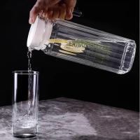 ราคา เหยือกน้ำ ขวด เหยือกน้ำพลาสติกอย่างดี อุปกรณ์ใส่เครื่องดื่ม รูปทรงสวย ขนาดหนา ขวดนํ้า (42766100103)