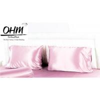 ราคา OHM ปลอกหมอนหนุน ผ้าเครปซาติน 220 เส้น (แพคคู่) สีชมพูอ่อน (904879205)