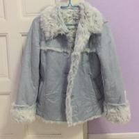 ราคา โค้ทชามัวร์สีฟ้า size M (817608755)