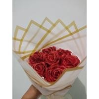 ราคา ช่อดอกกุหลาบ7ดอกสีแดง (26675761359)