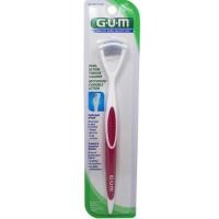 ราคา ที่แปรงลิ้น ที่ขูดลิ้น เครื่องขูดลิ้น GUM แปรงเคลือบลิ้นเครื่องทำความสะอาดลิ้นเครื่องขูดลิ้นแปรงขนนุ่มสองด้านทำความสะอา (25284323122)