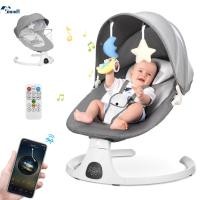 ราคา จัดส่ง 12ชม. เก้าอี้ตีกลับเด็กไฟฟ้าพร้อมการควบคุมแอพมือถือและรีโมทคอนโทรล,ชิงช้าเด็กไฟฟ้าพร้อมชิงช้า5ตัวโหลดจับเวลา3ขั้น (52800957803)