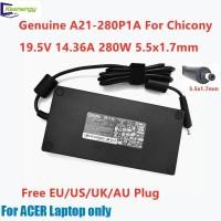 ราคา 1.36A Chicony A21-280P1A 19.5V 280W 5.5x1.7 มม.A280A010P อะแดปเตอร์ AC สําหรับ ACER แล็ปท็อป Power Supply Charger ttb10 (41975061340)