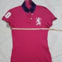 ราคา ส่งต่อ เสื้อโปโล Giordano สีชมพูเข้ม Size M (2618011237)