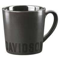 ราคา New แก้วกาแฟ Harley-Davidson Bold H-D Text Ceramic Coffee Mug - Matte Black - 16 oz. HDX-98655 (43657545401)