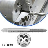 ราคา Tap & Die Set 1/4\"-28 UNF ฟิตติ้งขวามือต๊าปเกลียวกลม Die (54901183761)