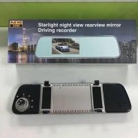 ราคา กล้องติดรถยนต์มีทั้งกล้องหน้าและกล้องหลัง รุ่น Starlight night 908Tจอระบบทัชสกรีนขนาด 4.3นิ้ว ความคมชัด full hd 1080p (7715714500)