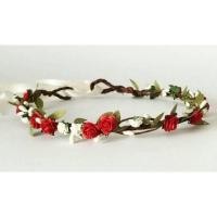 ราคา กระดาษมงกุฎดอกไม้เรียบง่ายสีแดง (CUSTOM ORDER) (22332758101)