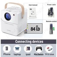 ราคา ส่งต่อ✨ CY330 มินิโปรเจคเตอร์โฮมเธียเตอร์ Android Smart TV Micro Projector แบบพกพา รองรับ HDMI/AV/VGA/USB/TF (25863838109)