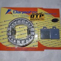 ราคา ผ้าเบรคหน้าและหลังสําหรับ Vespa LX S LXV Danmotor (41974525833)