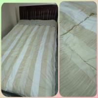 ราคา ผ้าห่มนวม ปูรองนอนได้ คลุมเตียงได้ค่ะ 5 ฟุต มือสอง (ทำความสะอาดแล้วค่ะ) (11047514822)