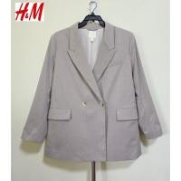 ราคา H&M เสื้อสูทผู้หญิง สีเทา อก 42 นิ้ว มือสอง (41767281774)