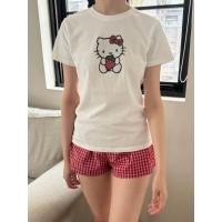 ราคา (พร้อมส่ง) BrandyMelville Chloe Top (Kitty) เสื้อยืด เสื้อแขนสั้น ของแท้จากช็อป (27331055086)