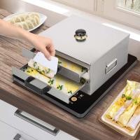 ราคา เครื่องนึ่งแป้งก๋วยเตี๋ยวหลอด 2ชั้น Rice Noodle Rolls Machine Stainless Steel (40961438109)