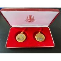 ราคา เหรียญ สมเด็จย่า ในหลวง ขัดเงา กรอบทอง กาญจนา 50ปี (29005396505)