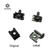 ราคา LOKAL ต้นฉบับท้องถิ่น Yamaha m5 body cover Bolt คลิปด้ายหยาบ Yamaha Worm Bolt (43824585722)
