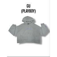 ราคา เสื้อสเวตเตอร์ GU(PLAYBOY) มือสอง สีเบจ สภาพดี(สวย)อก50S126⚡ (25489566324)