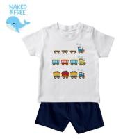 ราคา KATUN Naked & Free Baby & Kids Train Set สําหรับ 6 เดือน - ผ้าฝ้ายหวี 8 ปี 30S (44752198914)