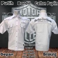 ราคา KEMEJA HD MC25 เสื้อเชิ้ตแขนสั้นสีขาว (41762593383)