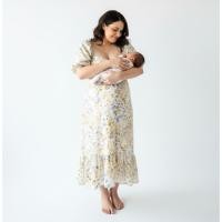 ราคา E435 ชุดคุณแม่หลังคลอด ชุดให้นมบุตร ชุดคุณแม่ ชุดคุมท้อง เดรสสาวอวบ (40425352162)