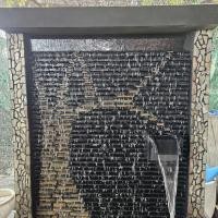 ราคา น้ำตก ม่านน้ำตก หินกาบ ประดับหินลายต้นไม้ (25978078440)