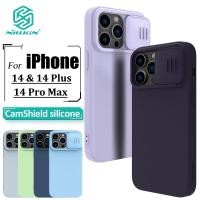 ราคา Nillkin เคสซิลิโคนเหลว สําหรับ iPhone 14 Pro Max 14 Pro 14 Plus CamShield Silky เคสโทรศัพท์กล้อง ตัวเลื่อน กันกระแทก ฝาหลัง (23302495996)