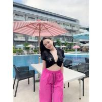 ราคา Setสงกราน3ชิ้น บราดาวเสื้อซีทรูคอปก+กางเกงผ้าร่ม บราดาววิ้งๆ แมทมากับเสื้อซีทรูคอปก (27282577853)