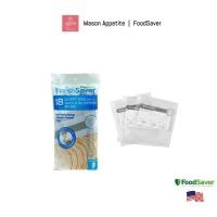 ราคา FSFRBZ0216 FoodSaver Vacuum Zipper Quart Bags 18 Count ถุงสุญญากาศซิปล๊อคฟู้ดเซฟเวอร์ 18 ชิ้น (5360970338)