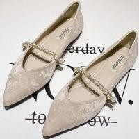 ราคา รองเท้าแบนเกาหลีสำหรับสวมกางเกงในสไตล์ชาแนล เหมาะสมกับฤดูใบไม้ร่วง (43469077882)