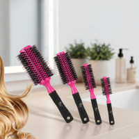 ราคา แปรงไดร์ผมทรงกลม BLACK EGG ขนหมูป่า ไอออนเซรามิกนาโน สําหรับจัดแต่งทรงผมอย่างสมบูรณ์แบบ (40775838977)