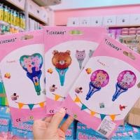 ราคา (3ชิ้น ได้ราคาส่ง) ลูกโป่งฟอย ลายการ์ตูน ลายหัวใจ ลายน่ารัก ลูกโป่งฟอยก้านสั้น คละลาย (11888548546)