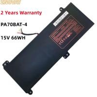 ราคา ZNOVAY PA70BAT-4 15V แบตเตอรี่66WH สำหรับ Clevo PA70HS PA71HS HASEE PA71HP 6-87-PA70S-61-B01 G97E G99E แล็ปท็อป Series A (29457380304)