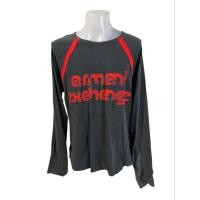 ราคา A/X Armani Exchange Brand_2nd hand เสื้อยืดแขนยาว วัสดุผ้าฝ้าย %/ Size XL/ Made in Macau /แท้มือสองกระสอบนำเข้า (28171148656)
