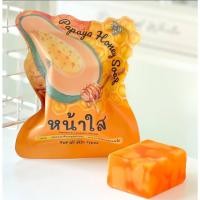 ราคา แพคเก็จใหม่ สบู่หน้าใส มะละกอ NPC PAPAYA HONEY SOAP สบู่มะละกอ น้ำผึ้ง หน้าใส - ของแท้ (1468054199)
