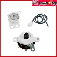 ราคา สวิทช์กระตุก เปิด-ปิด สวิทช์กระตุกส่าย พร้อมเชือก พัดลมผนัง ฮาตาริ HATARI (14", 16", 18" 20" 22" 24") อะไหล่พัดลม (12741677064)