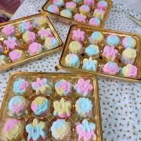 ราคา ขนมสัมปันนี ขนมไทยโบราณ อบเทียนหอม รสชาติละมุน กล่อง12ชิ้น (9560376371)