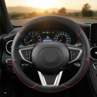 ราคา ปลอกพวงมาลัยและปลอกแฮนด์มอเตอร์ไซค์ ทําจากหนัง เหมาะสําหรับรถทุกประเภท กันลื่นและทนทาน (57150194526)