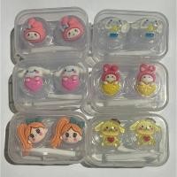 ราคา ส่งไว ตลับคอนแทคเลนส์ คละลาย กล่องใส่คอนแทคเลนส์ ตลับใส่คอนแทคเลนส์ ที่คีบและตัวจุ๊บ (18580203609)