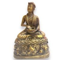 ราคา พระอุปคุต อุปคุตใบบัว อุปคุตมหาลาภ จกบาตร เนื้อทองเหลือง ขนาด 5 นิ้ว สูง 8.5 นิ้ว (13457430158)