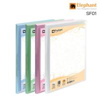 ราคา แฟ้มโชว์เอกสาร ตราช้าง SF01 A4 เติมไส้ได้ (1 ชิ้น) Elephant แฟ้มเมนูอาหาร แฟ้มเอกสาร A4 (17031105333)