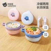 ราคา เบเปปไทด์ ชามอาหารเสริมเด็กเด็กทุ่มเทฉีดน้ําฉนวนกันความร้อนชามทารกชุดอาหารถ้วยดูดเด็กบนโต๊ะอาหาร (57901330503)