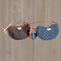 ราคา กระเป๋าCroissant Denim แบบใหม่จากLouis Vuitton สำหรับผู้หญิง ชุดสองใบ BTXQ (28643440633)