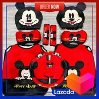 ราคา Sabai Shop 159 ร้านแนะนำ หุ้มเบาะรถยนต์ ( ลายมิกกี้เกาะ เบาะนั่งสีดำ ) ลายนี้ขายดีมาก ผ้ากำมะหยี่ปักลายอย่างดี (48201825780)