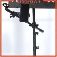 ราคา [หยุด1] ขาตั้งไมค์ที่วางโทรศัพท์สมาร์ทโฟนแบบปลดเร็วคลิปรองรับเกียร์ดนตรี (49851538182)