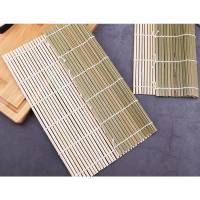 ราคา สีเขียวเปลือกซูชิผ้าม่านซูชิแม่พิมพ์ไม้ไผ่ผ้าม่านซูชิม้วน คิมบับ ผ้าม่านไม้ไผ่ซูชิม้วนผ้าม่านเสื่อไม้ไผ่ (24396913516)