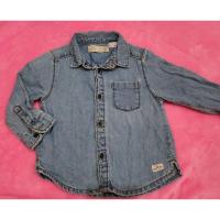 ราคา Shirt ยีนส์เด็กผู้หญิงมือสอง แบรนด์Zara แท้จากShop (19731299406)