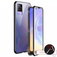ราคา Vivo V21E V21 E เคสแม่เหล็กกระจกสองด้านปลอกด้านหน้าด้านหลัง (29255499062)