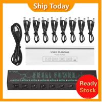 ราคา M-VAVE PEDAL POWER Guitar Pedal Power Guitar Effector Power Supply 8 Isolated DC Output (28338282136)