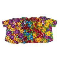 ราคา เสื้อลายดอก เสื้อสงกรานต์ ลายดอกชบา ดอกใหญ่ (26275821772)